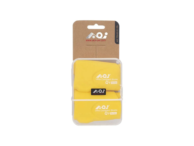 AOI Protective Silicone Sleeve -  01 for Q1 Series -  2pcs - Yellow Color