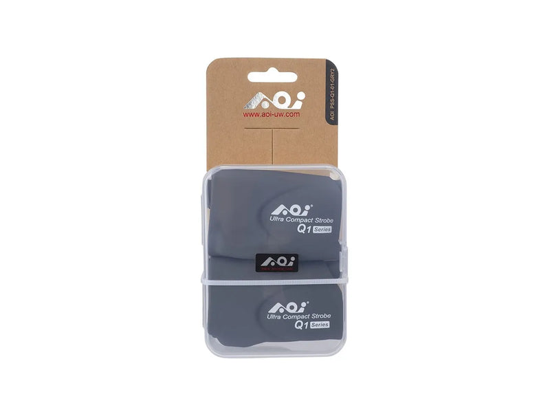 AOI Protective Silicone Sleeve -  01 for Q1 Series - 2pcs - Gray1 Color