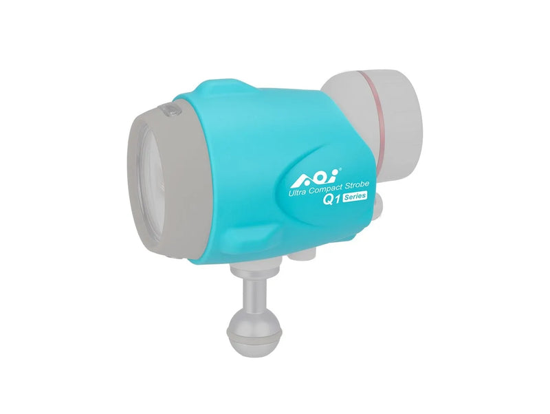 AOI Protective Silicone Sleeve -  01 for Q1 Series - 2pcs - Aqua Color