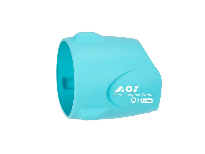 AOI Protective Silicone Sleeve -  01 for Q1 Series - 2pcs - Aqua Color