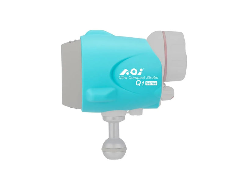 AOI Protective Silicone Sleeve -  01 for Q1 Series - 2pcs - Aqua Color