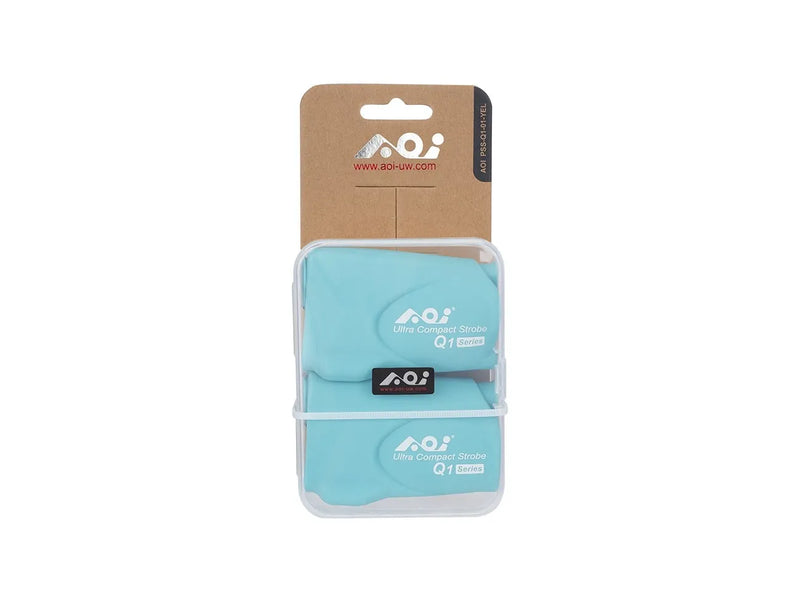 AOI Protective Silicone Sleeve -  01 for Q1 Series - 2pcs - Aqua Color