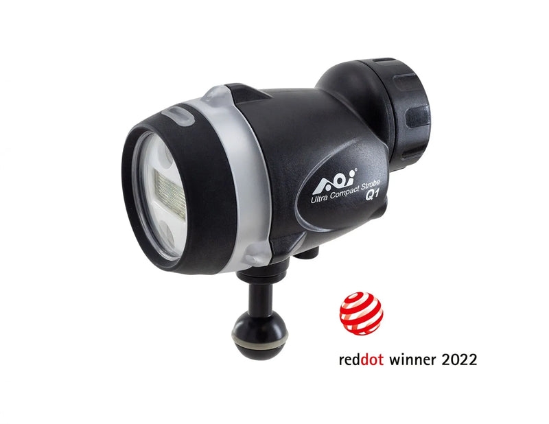 AOI Underwater Ultra Compact Strobe - Q1 -  Black Color