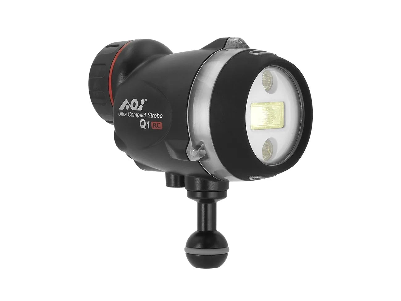 AOI Underwater Ultra Compact Strobe - Q1RC - Black Color