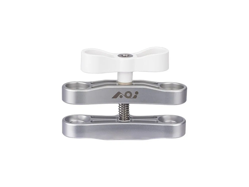 AOI Ball Clamp -  05 - Black Color (76mm Hole to Hole Distance)