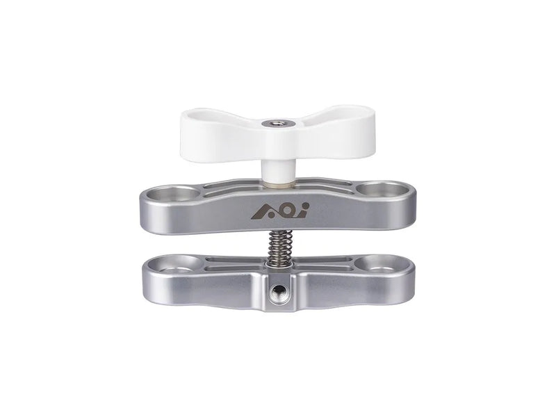 AOI Ball Clamp -  05 - Black Color (76mm Hole to Hole Distance)