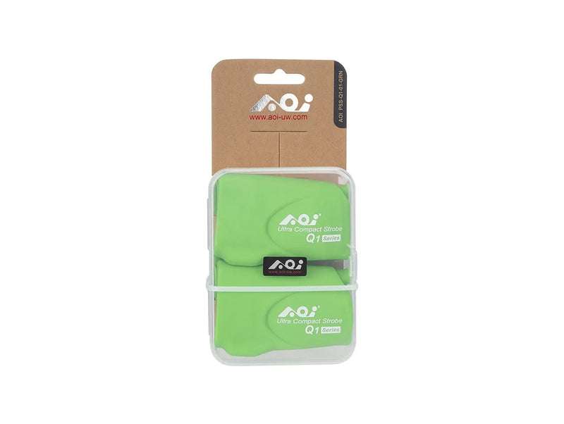 AOI Protective Silicone Sleeve -  01 for Q1 Series - 2pcs - Green Color