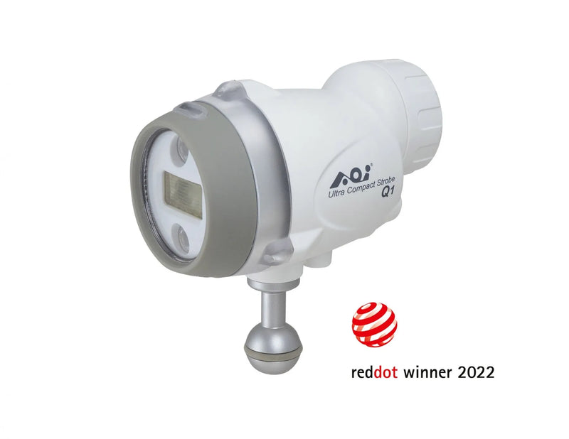 AOI Underwater Ultra Compact Strobe - Q1 -  Black Color