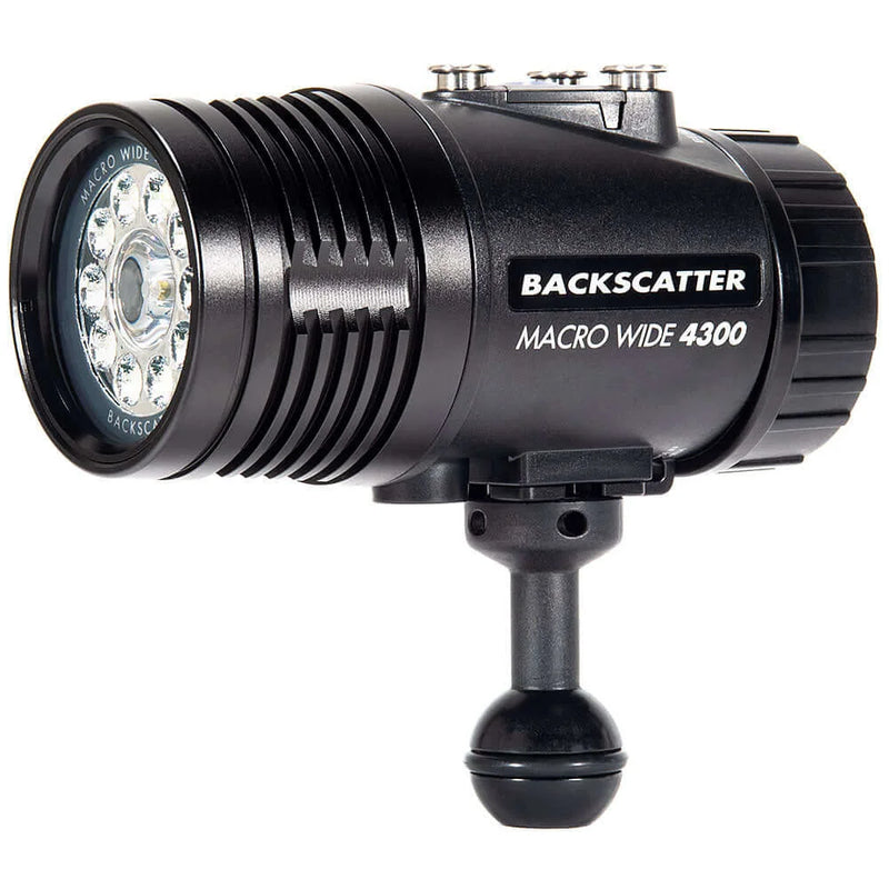 Backscatter Macro Wide 4300 MW-4300 underwater video light