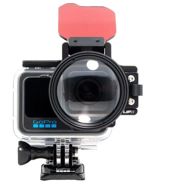 Backscatter FLIP13 Pro Package with SHALLOW & DIVE Filters & +15 MacroMate Mini Lens for GoPro HERO 5-13