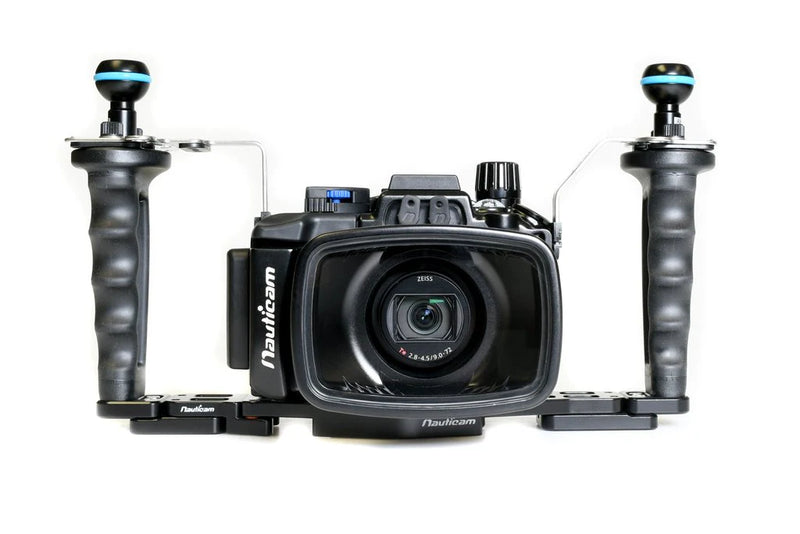 NAUTICAM NA-RX100VII Pro Package (Inc. flexitray, right handle, two mounting balls, M14 vacuum valve, shutter extension)