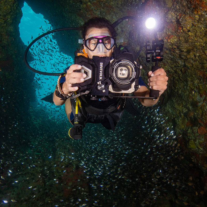 DIVEVOLK Underwater Wide-angle Conversion Lens X0.6