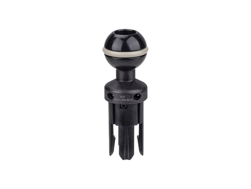 AOI Quick Release System -  11 Male Insert in Ball Mount - Black Color