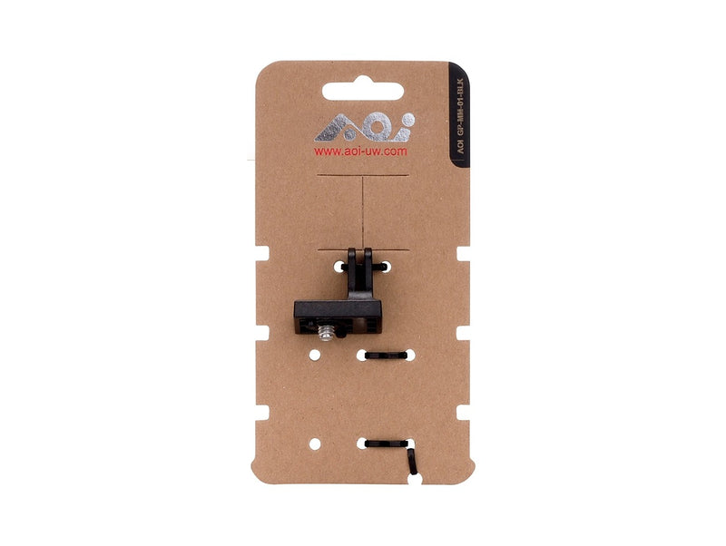 AOI GoPro Male Mount Base -  01 - Black Color