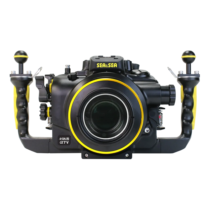 Sea&Sea MDX-α7RVU(BK) w/ Electrical sync
