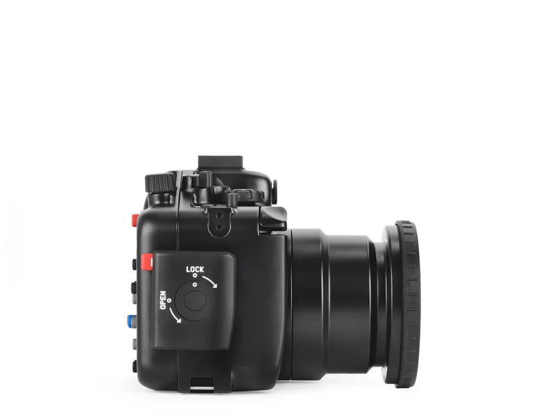 NAUTICAM NA-R50 Housing for Canon EOS R50 with RF-S 18-45 F4.5-6.3 IS STM Lens