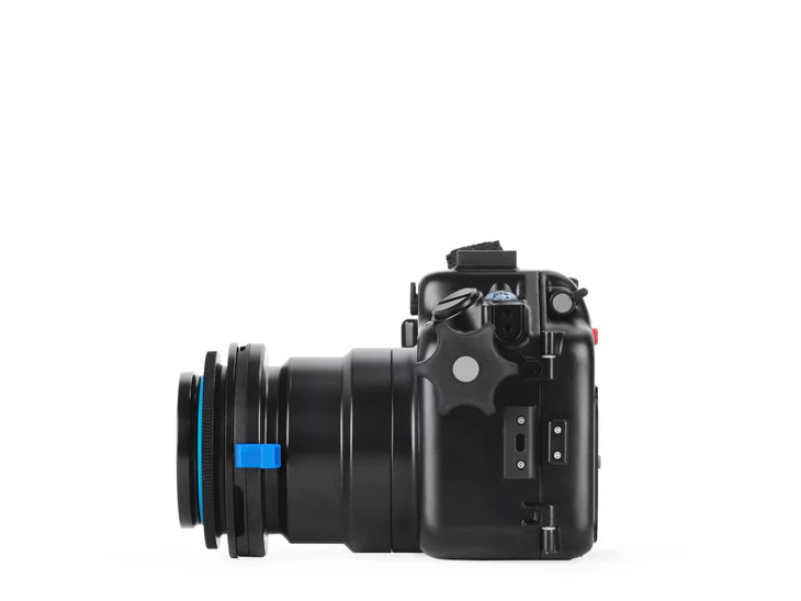 NAUTICAM NA-R50 Housing for Canon EOS R50 with RF-S 18-45 F4.5-6.3 IS STM Lens