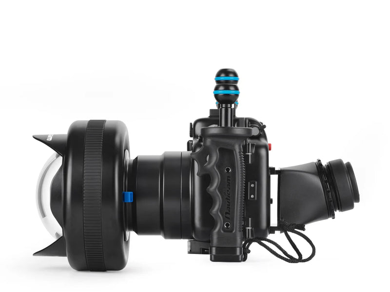 NAUTICAM NA-R50 Housing for Canon EOS R50 with RF-S 18-45 F4.5-6.3 IS STM Lens