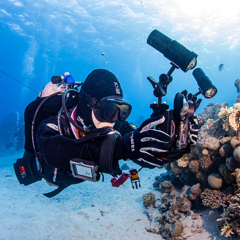 DIVEVOLK SL50 Professional Underwater Video Light 5600 Lumens