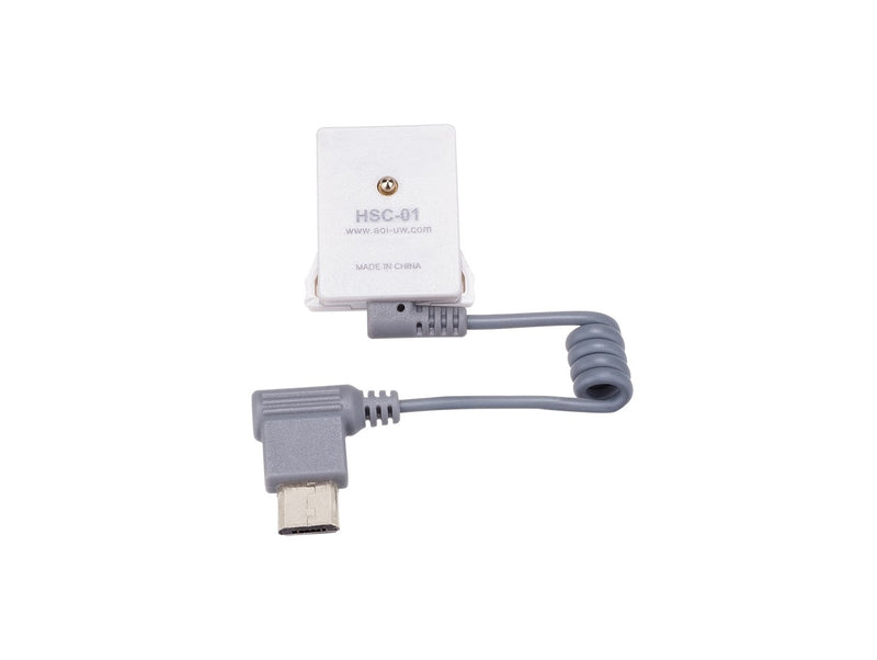 AOI Hot Shoe Connector with Micro USB Connection (For Manual Flash Trigger)