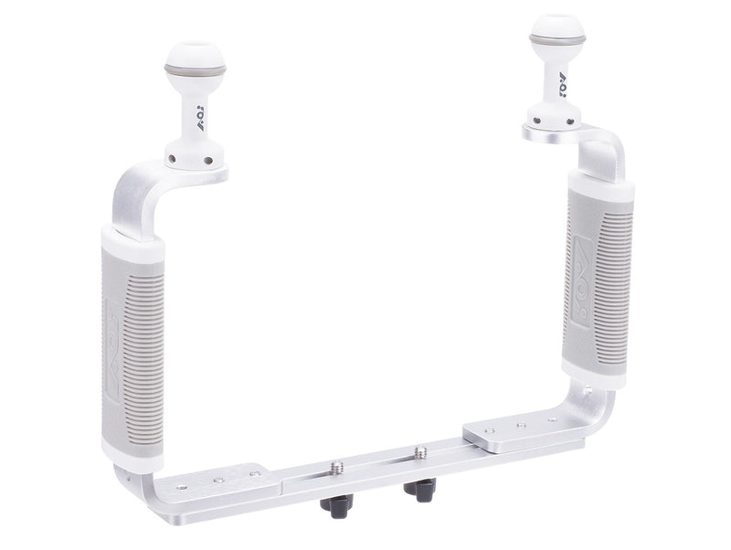 AOI 220mm Tray with Double Handles -  02 - Silver Color