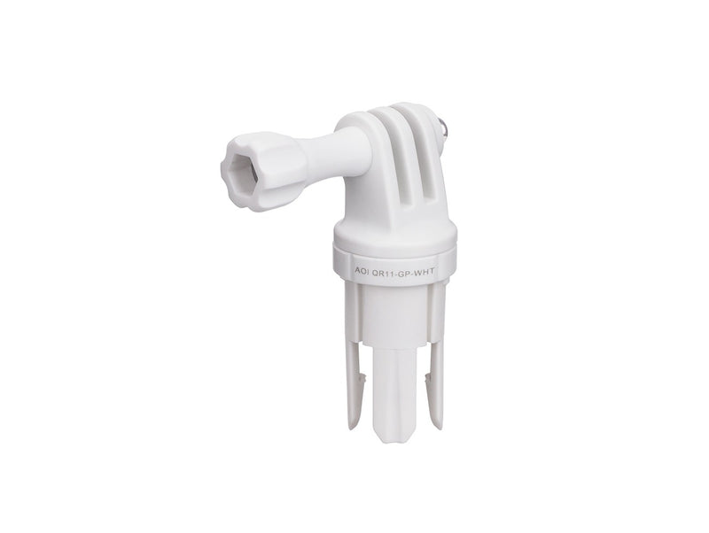 AOI Quick Release System -  11 Male Insert in GoPro Mount - White Color