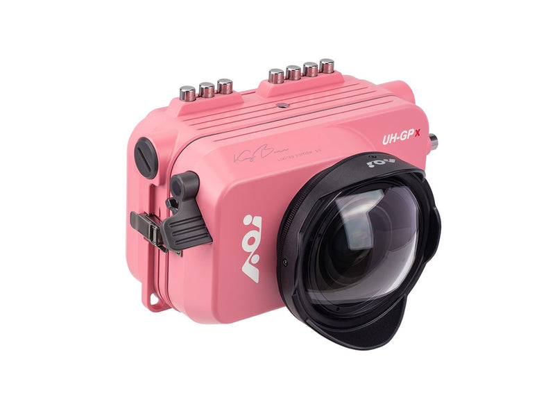 AOI Underwater Housing for GoPro HERO11/12/13 Camera -  Bazooka Pink Color