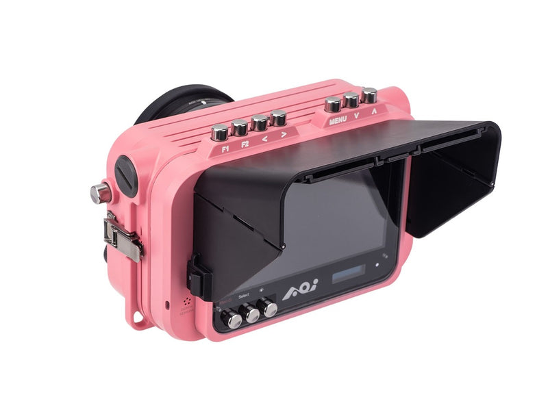 AOI Underwater Housing for GoPro HERO11/12/13 Camera -  Bazooka Pink Color