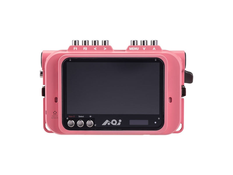 AOI Underwater Housing for GoPro HERO11/12/13 Camera -  Bazooka Pink Color