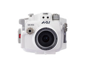 AOI UH-R50 Underwater Housing White - front view