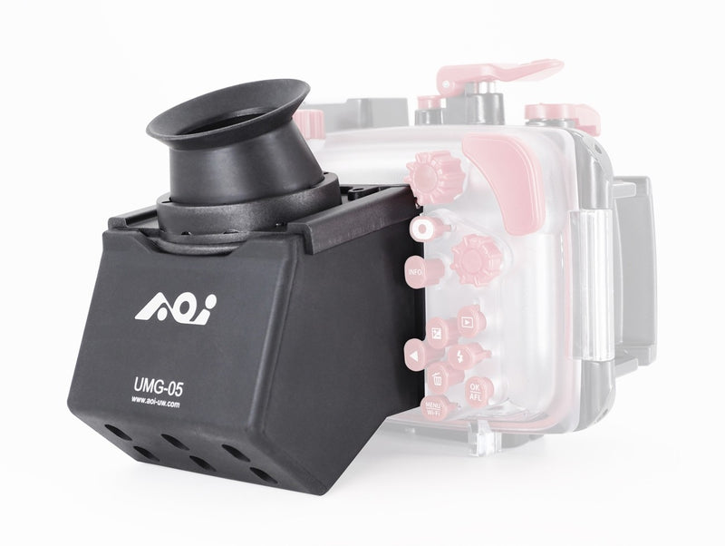 AOI Underwater LCD 90 Degree Viewer for AOI / OMS Camera Housings
