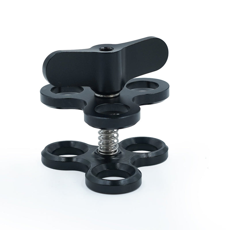DIVEVOLK Triple Ball Joint Clamp