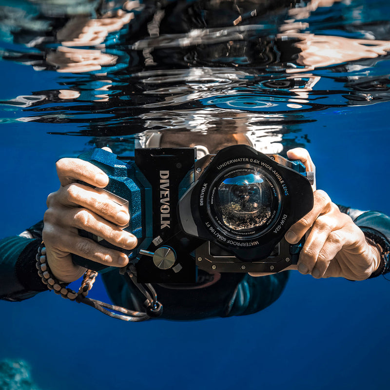 DIVEVOLK Underwater Wide-angle Conversion Lens X0.6