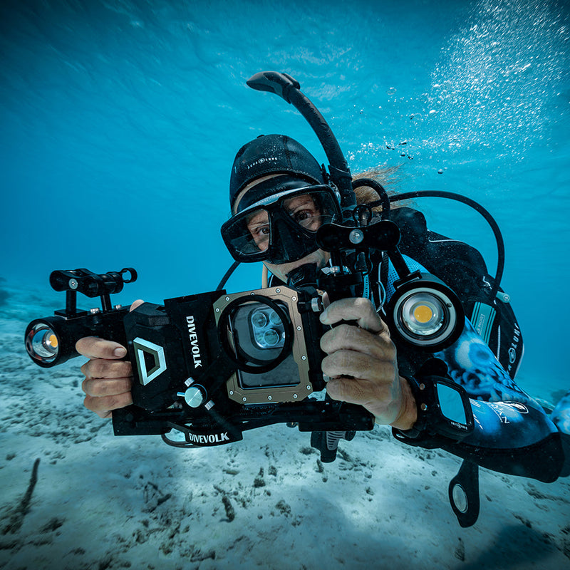 DIVEVOLK SL50 Professional Underwater Video Light 5600 Lumens