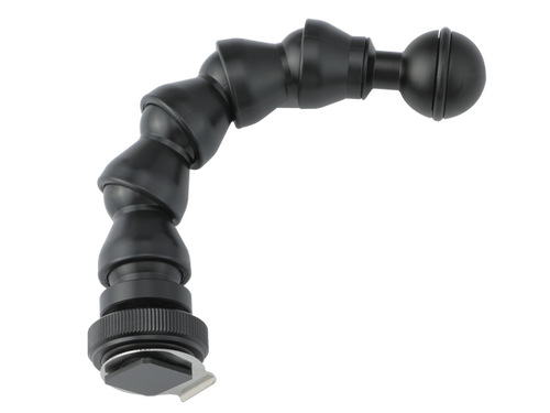 BigBlue 6" Flexi Arm Hot Shoe Ball Adapter