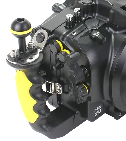 Sea&Sea MDX-α7RVU(BK) w/ Optical TTL sync