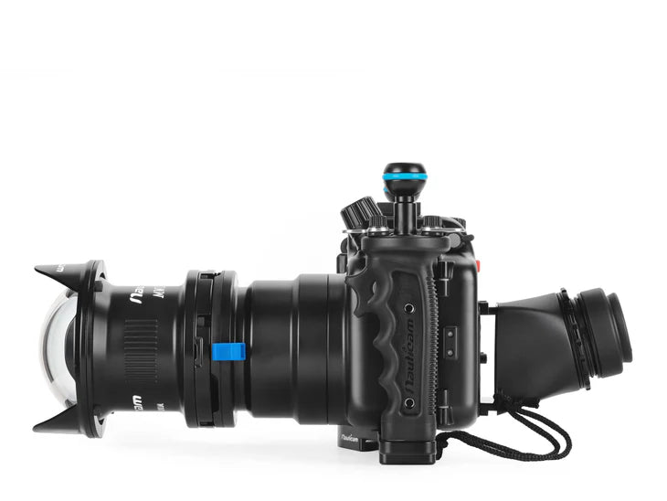 NAUTICAM NA-R50 Housing for Canon EOS R50 with RF-S 18-45 F4.5-6.3 IS STM Lens