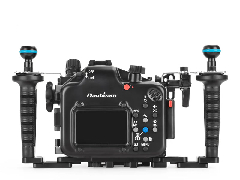 NAUTICAM NA-R50 Housing for Canon EOS R50 with RF-S 18-45 F4.5-6.3 IS STM Lens