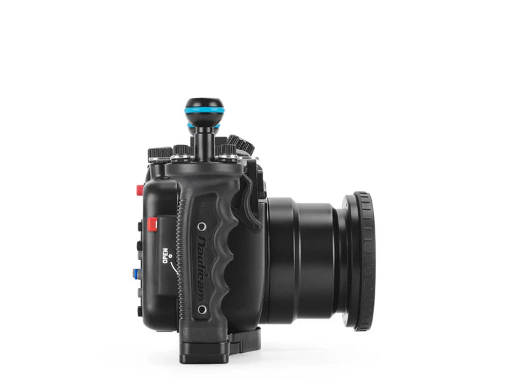 NAUTICAM NA-R50 Housing for Canon EOS R50 with RF-S 18-45 F4.5-6.3 IS STM Lens