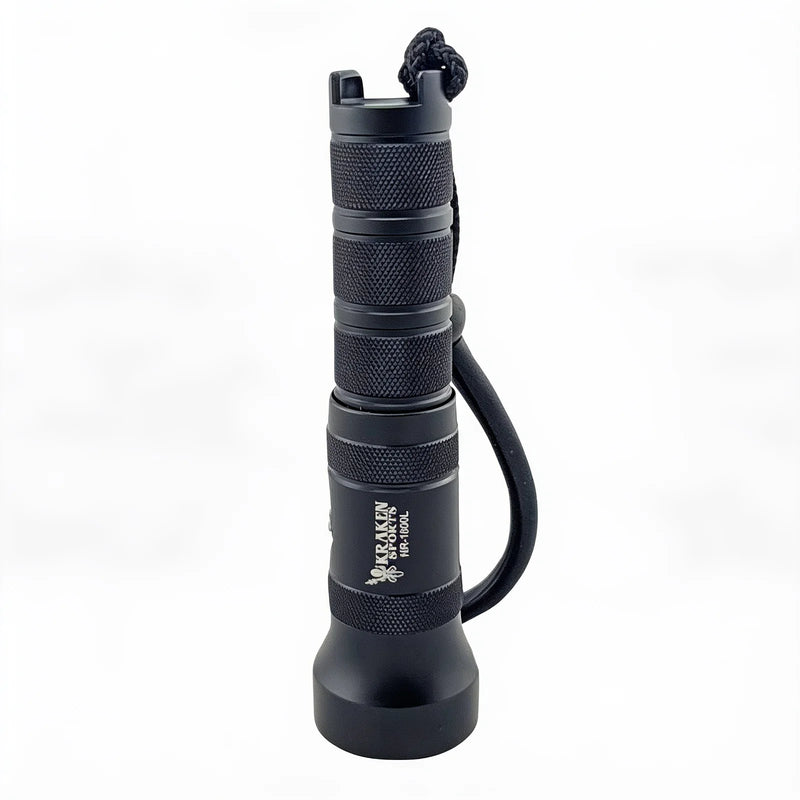 Kraken NR-1800L signal red underwater dive light