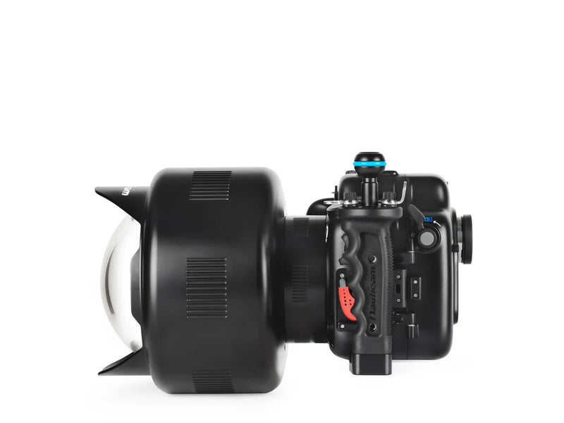 Nauticam N120/N100 0.36x Wide Angle Conversion Port with Integrated Float Collar and Interchangeable Port Mounting Ring - (WACP-1B)