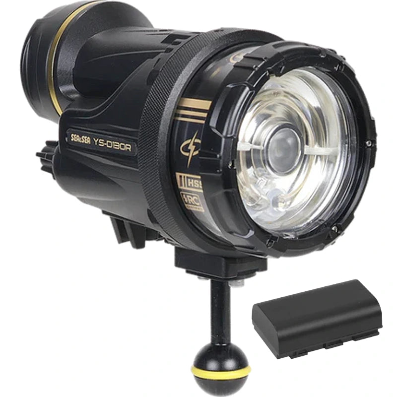 Sea&Sea YS-D130R High-Powered Premium Strobe with Circular Flash Tube