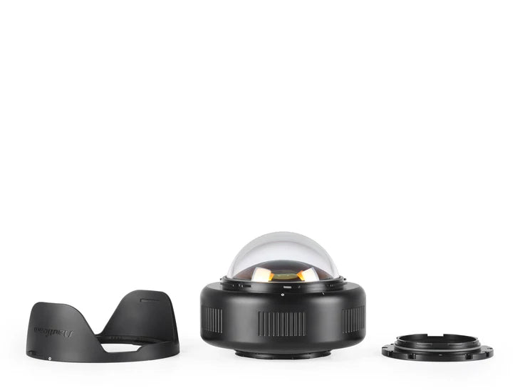 Nauticam N120/N100 Fisheye Conversion Port with Integrated Float Collar (FCP) 170 Deg. FOV with Compatible 28mm Lenses